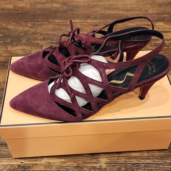 Nina suede heels - Picture 1 of 4